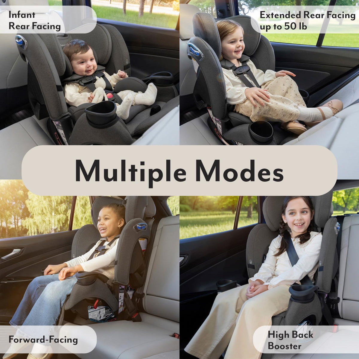 3-in-1 Convertible Car Seat Q96878