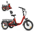 Folding Electric Tricycle 750W 48V 20Ah UL2849 W13984