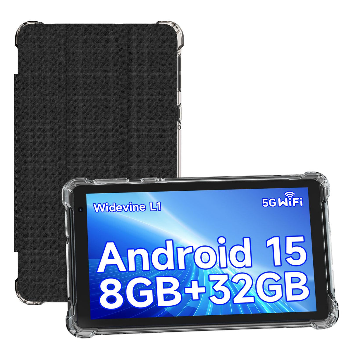 Android 15 Tablet 7 inch 8GB RAM 32GB ROM Quad-Core Tablet PC C55325