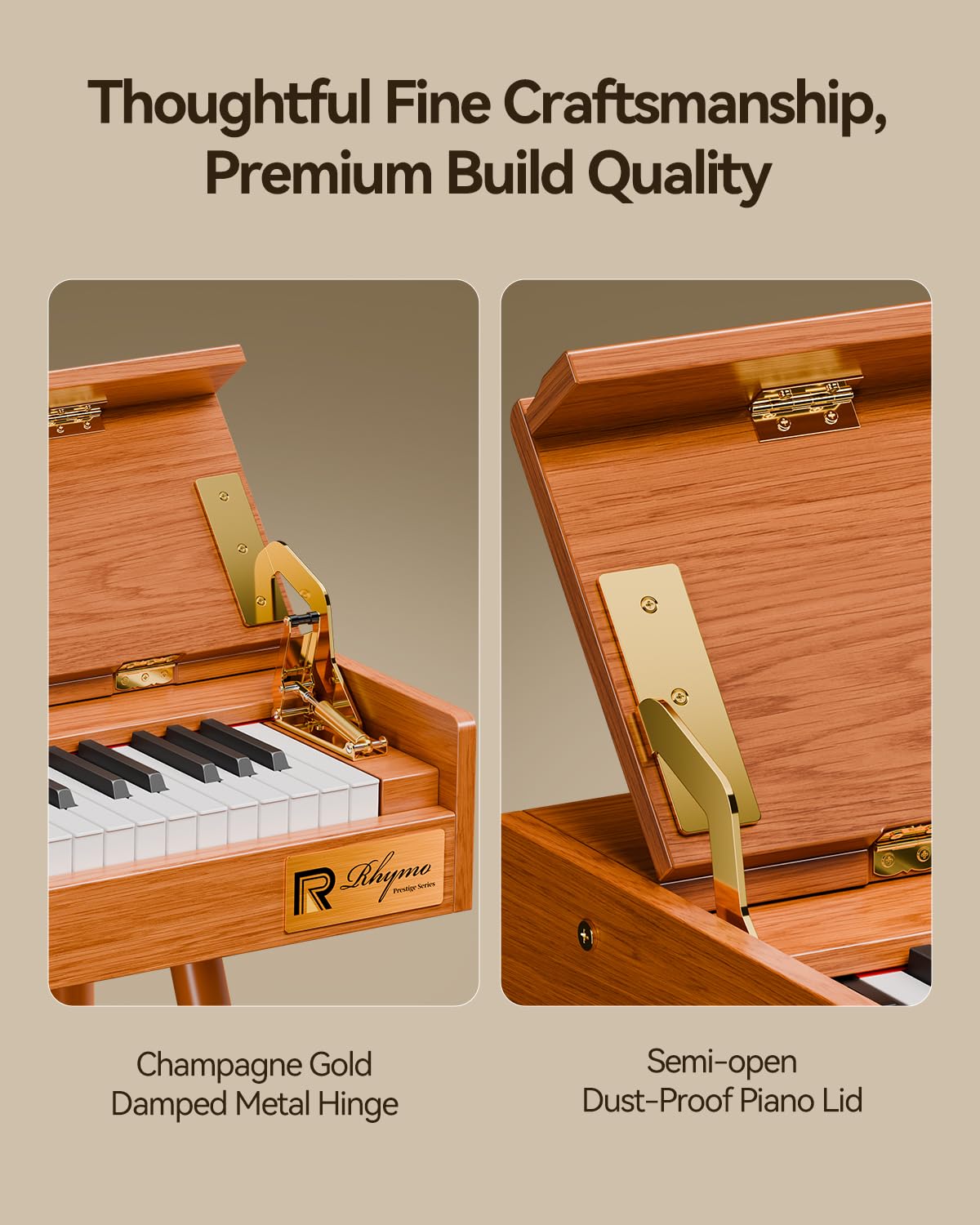 88-Key Weighted Hammer Action Digital Piano W5550