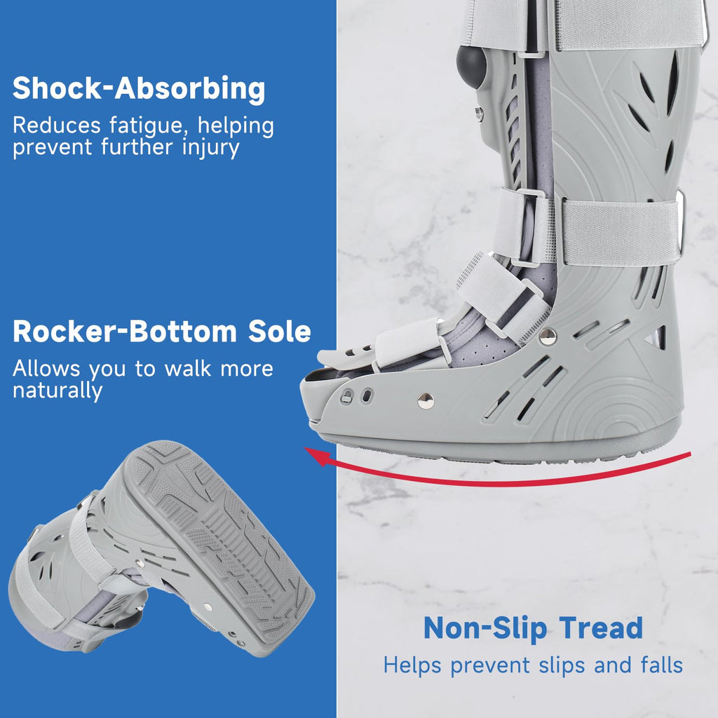 Tall Inflatable Orthopaedic Walking Boot D281