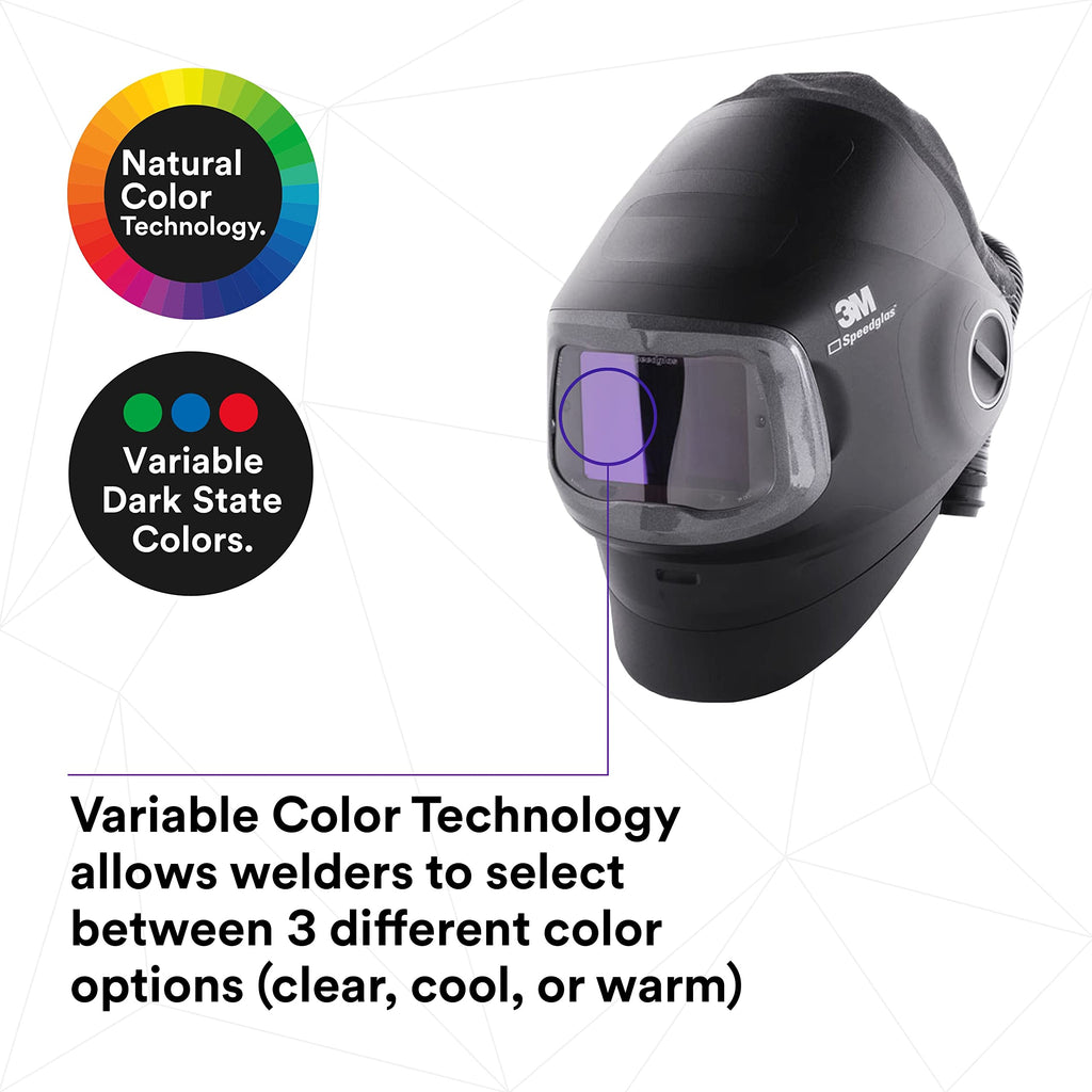 Heavy-Duty Welding Helmet with PAPR Assembly W46110