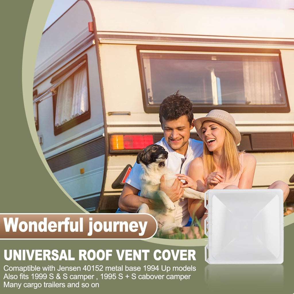 13" x 13" RV Vent Cover/Lid Metal Base M968441