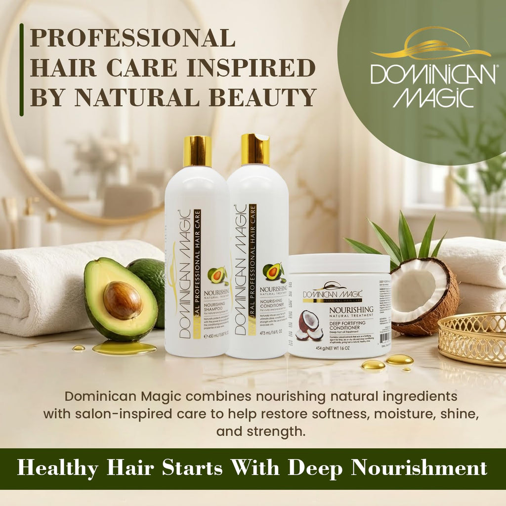 Hydrating Shampoo & Conditioner Set with Avocado & Coconut W892229