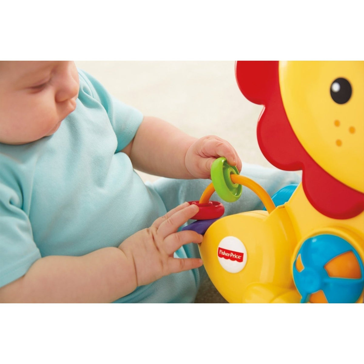 Musical Lion Walker with Lights Sounds & Activities D605