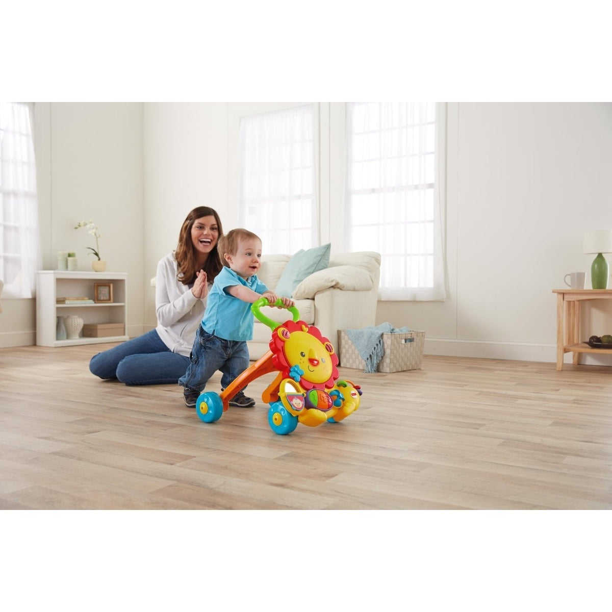 Musical Lion Walker with Lights Sounds & Activities D605
