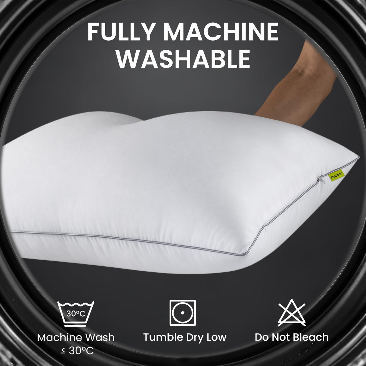 King Size Set of 2 Firm Bed Pillows P667