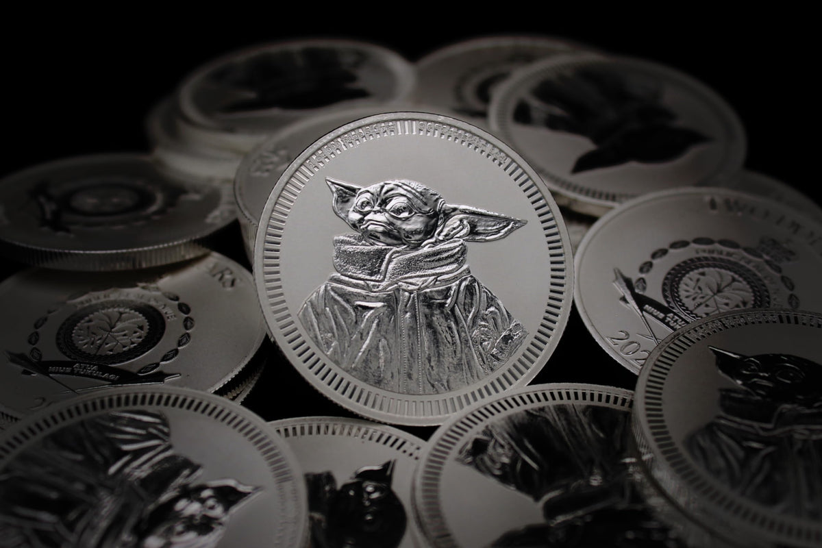 1 oz Silver Star Wars Mandalorian Coin M692