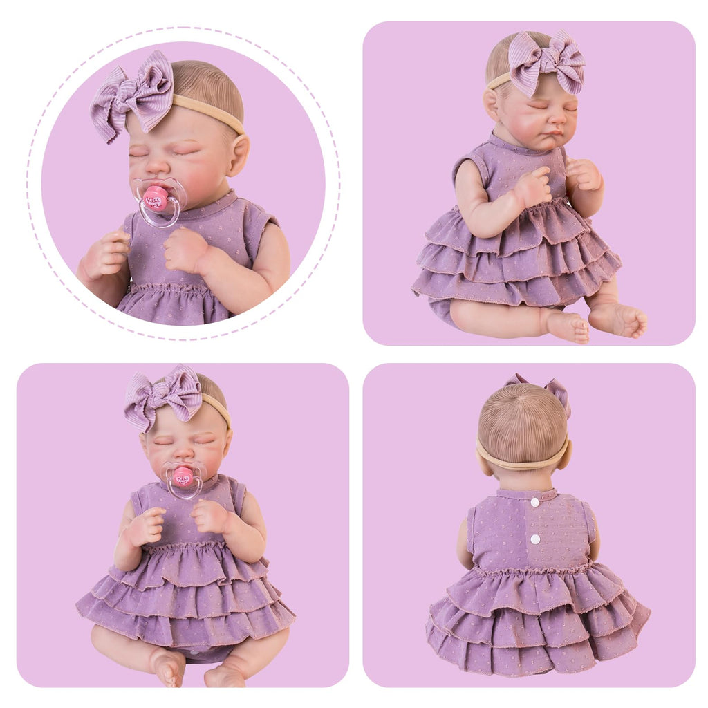 20 Inch Purple Dress Doll Clothing Set G8564