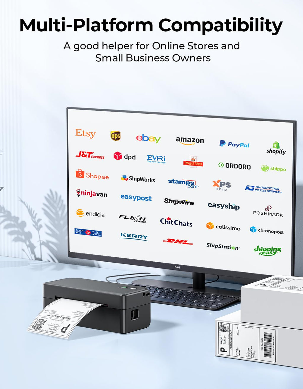 Bluetooth Thermal Label Printer K241