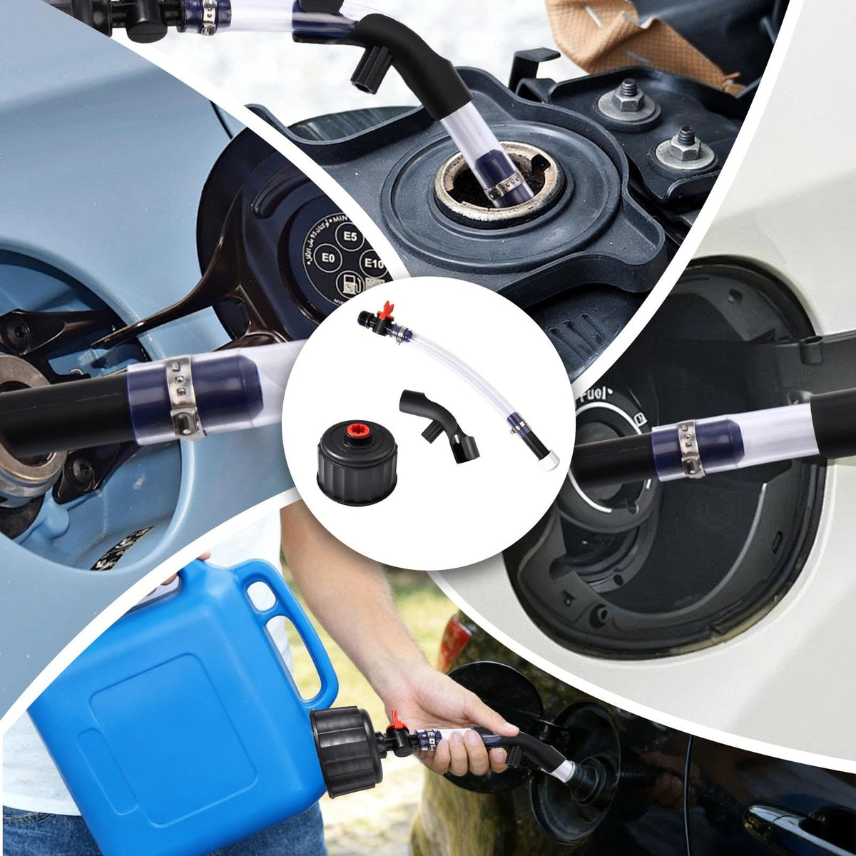 4Pcs Racing Fuel Filler Hose Kits X6892