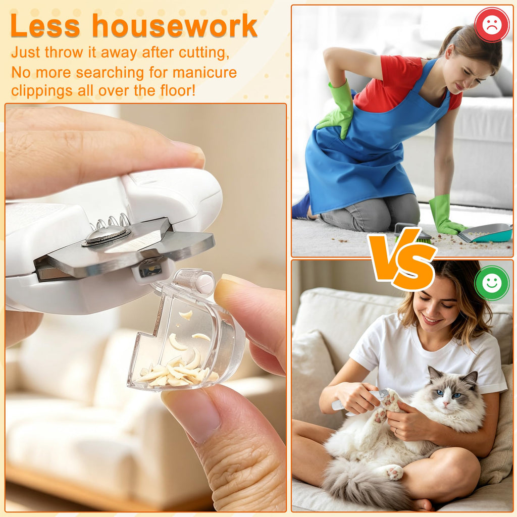 Dog Nail Clippers & Grinder with LED Light F954478