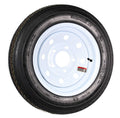 White 5 Lug Trailer Tire Rim Assembly N329651