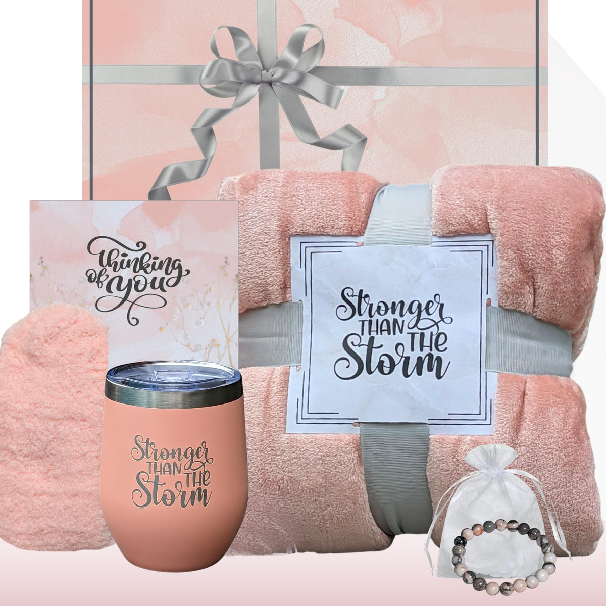 Pink Blanket & Tumbler O18487