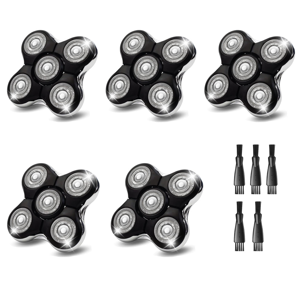 5 Pack Dual Track Shaver Replacement Blades J398