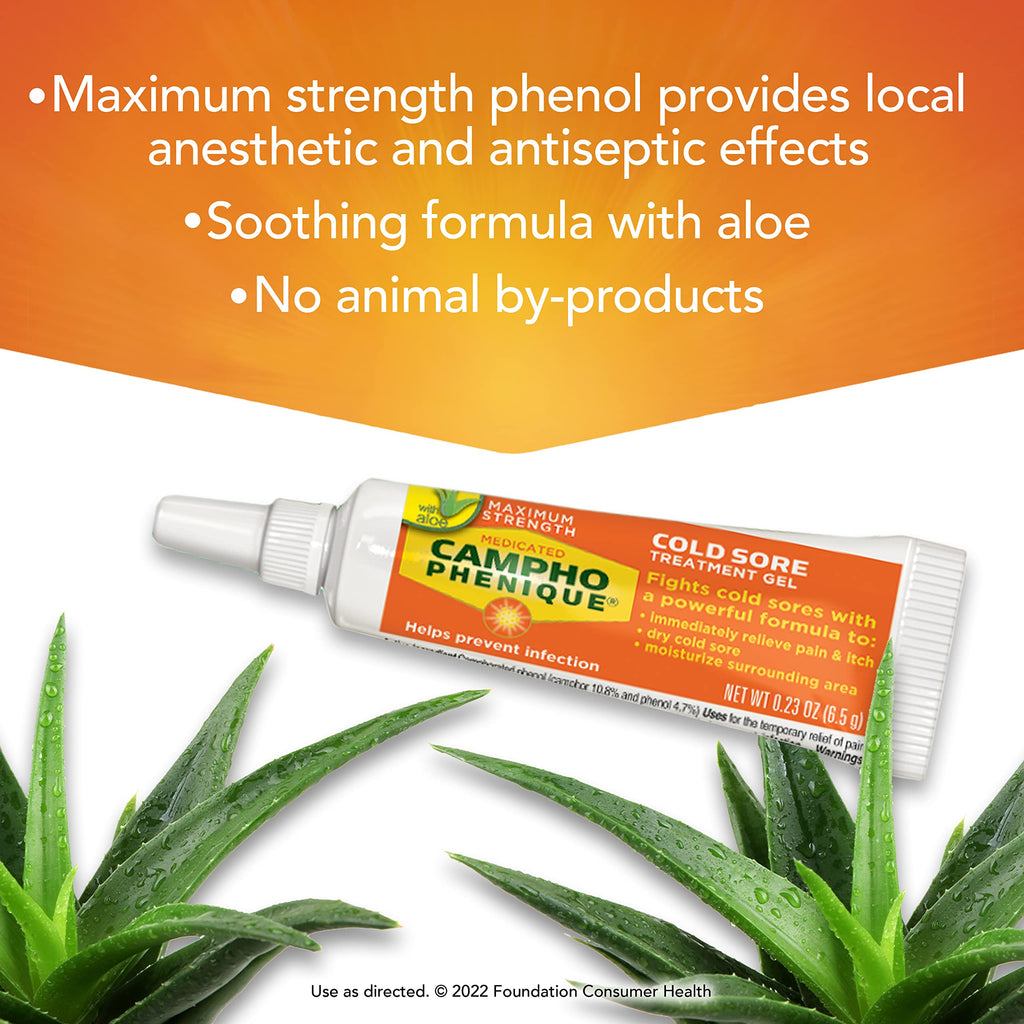 Cold Sore Treatment Gel 0.23 Oz P809