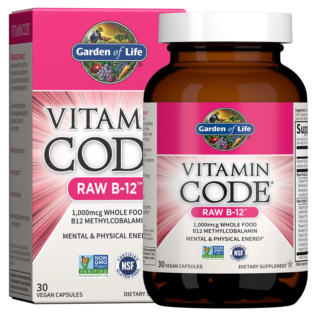 Vegan B-12 Methylcobalamin 30 Capsules X977061