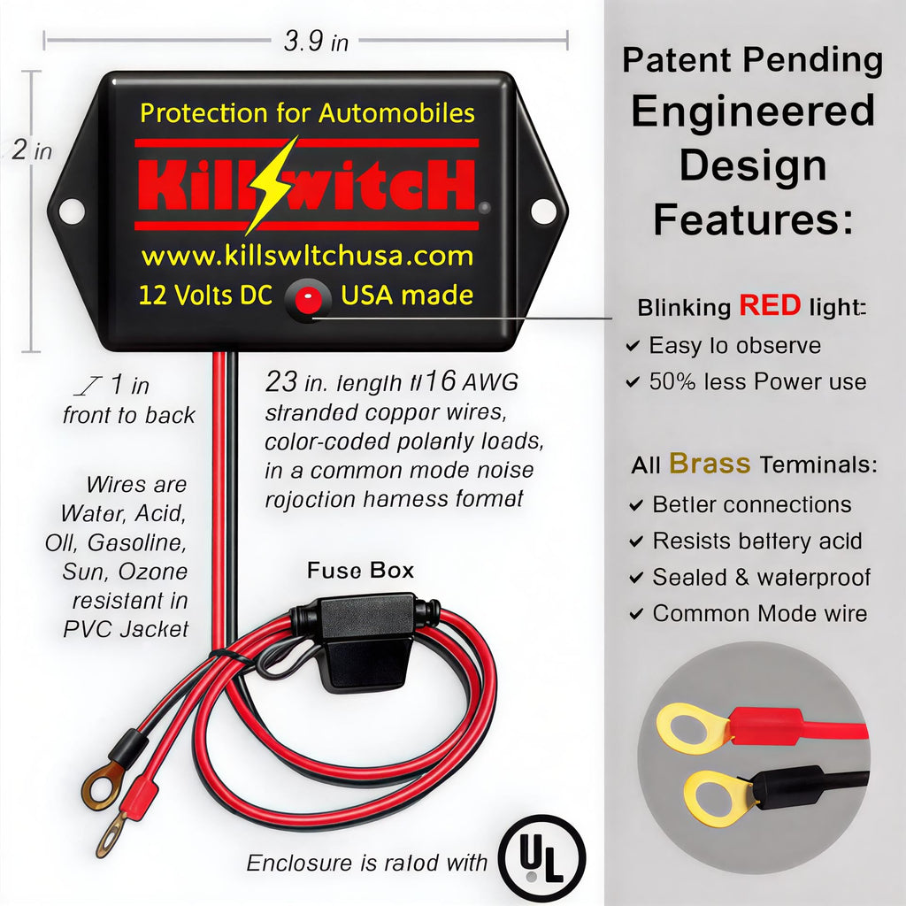 12V DC EMP Shield for Vehicles V81866