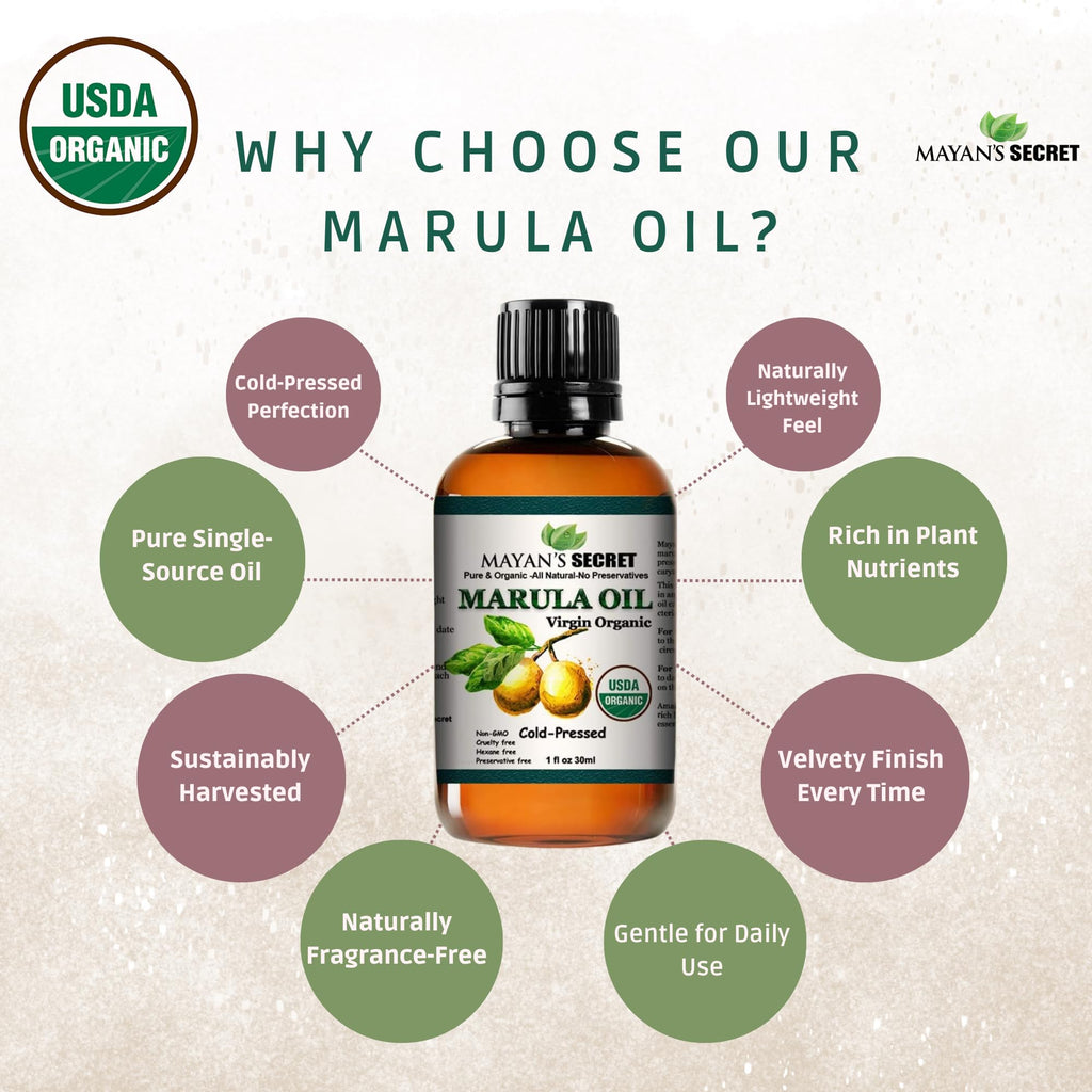 Organic Marula Oil 1 oz E533010