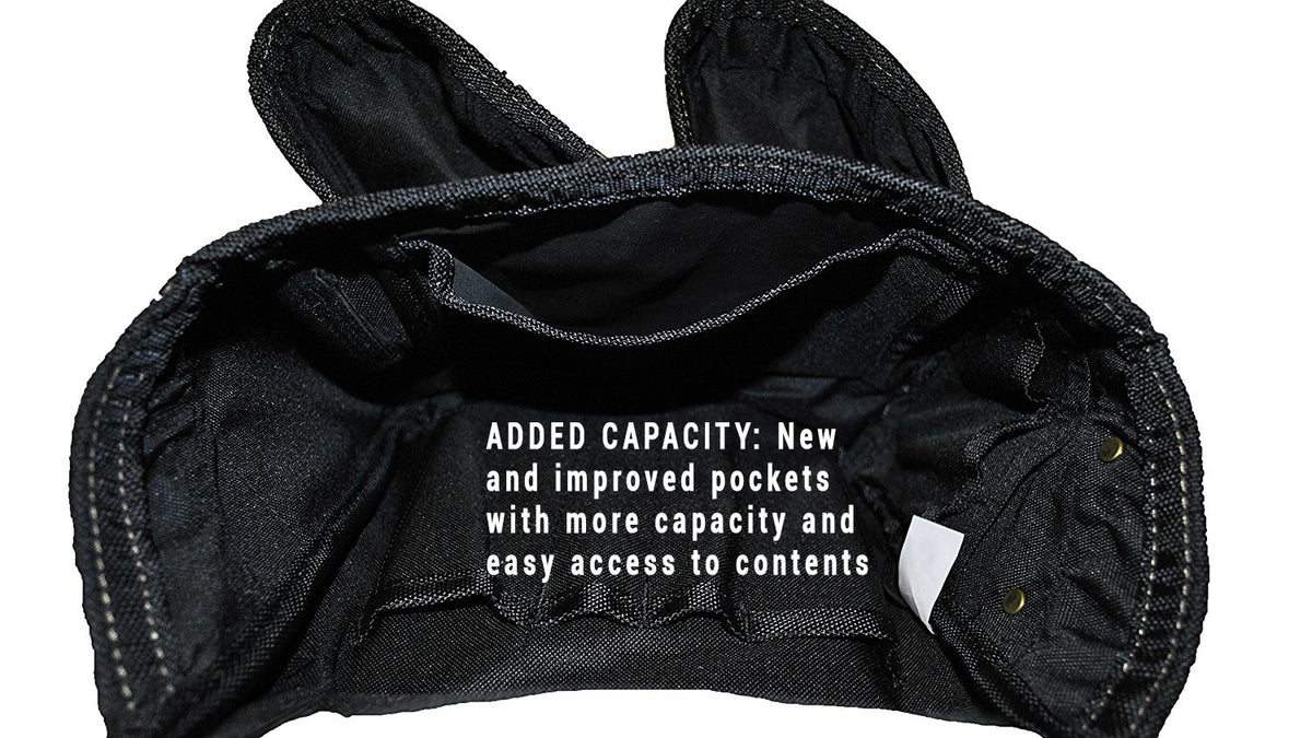 Heavy Duty 5 Piece Tool Belt Apron, 31 Pocket, Black A695