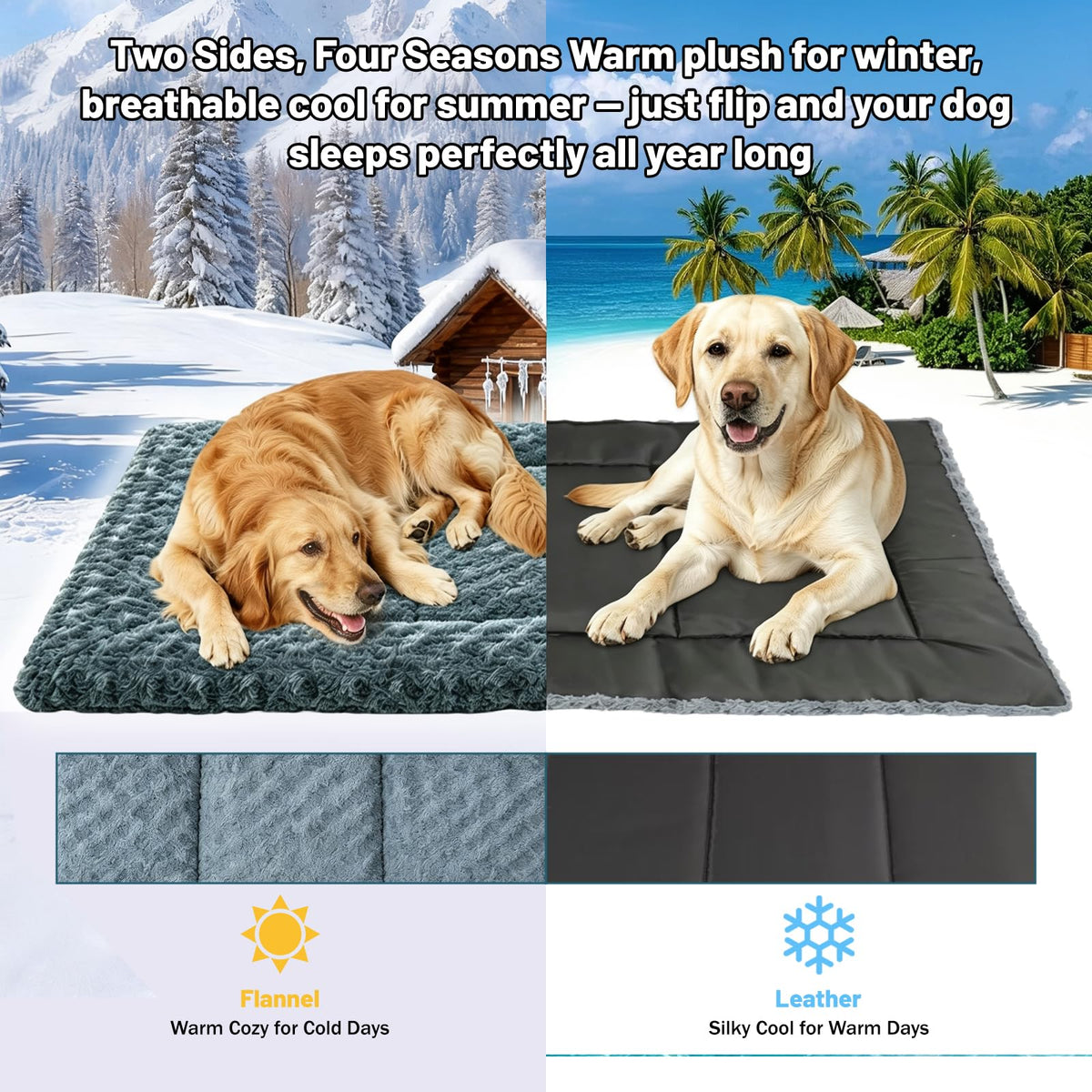 Washable Rose Velvet Dog Crate Mat X686502