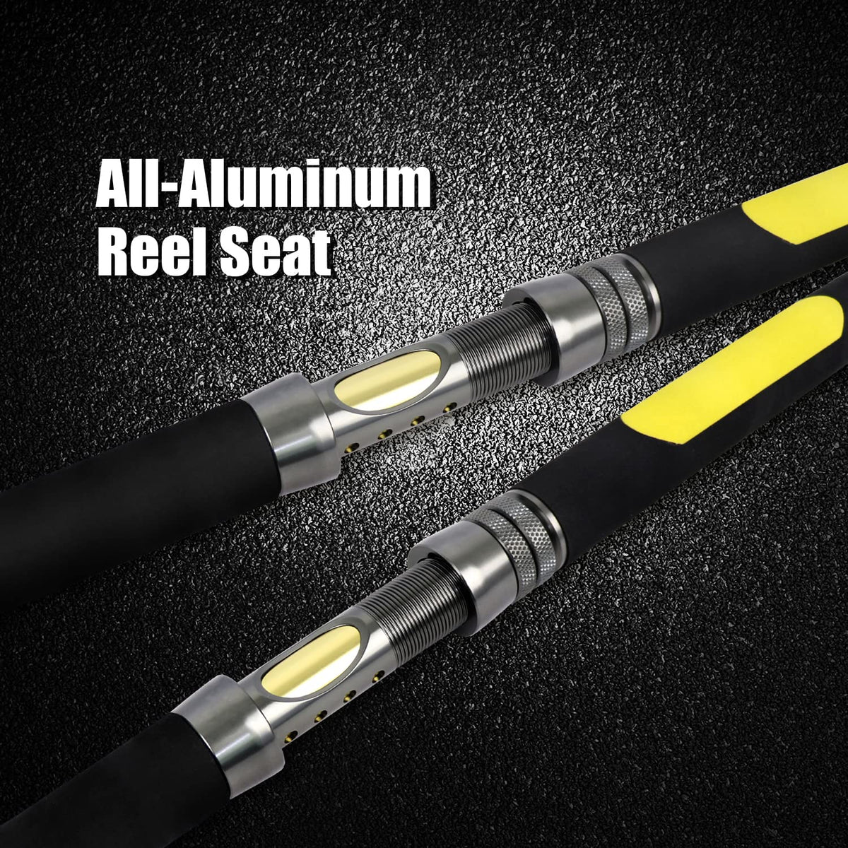 Catfish Fishing Rod Portable Travel Heavy 1 Piece/2 Piece H6172