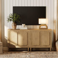 Wood TV Stand with Storage S3333