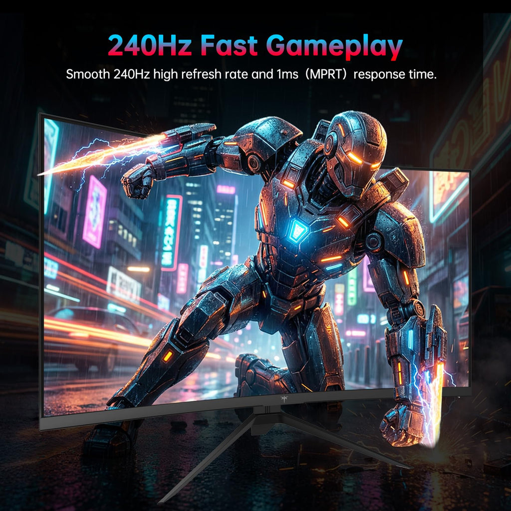 27 Inch 240Hz Curved 2K QHD Gaming Monitor G6620