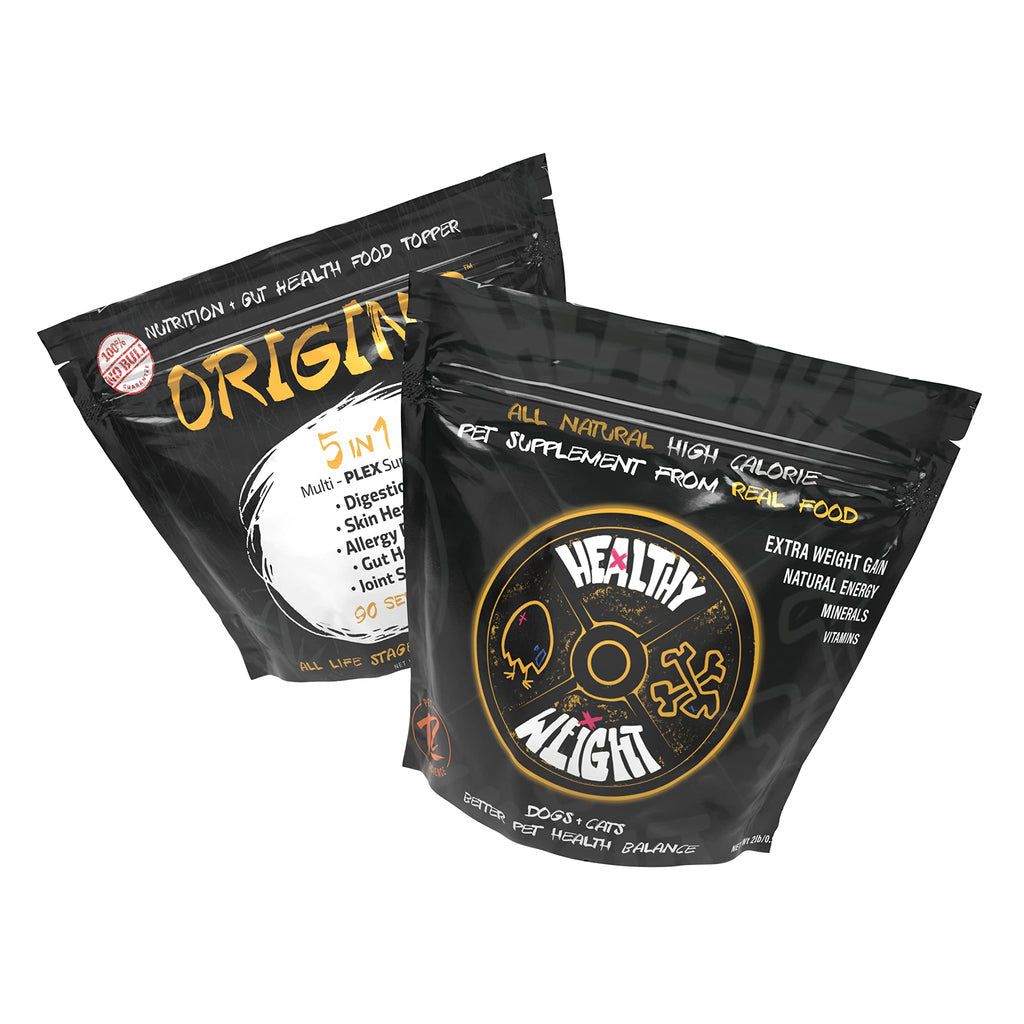 Large-Dog Bundle with 5-in-1 Dog-Food Topper and Weight Gainer D582915