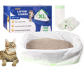 100 PCS Jumbo Cat Litter Box Liners 36"x19" T3567