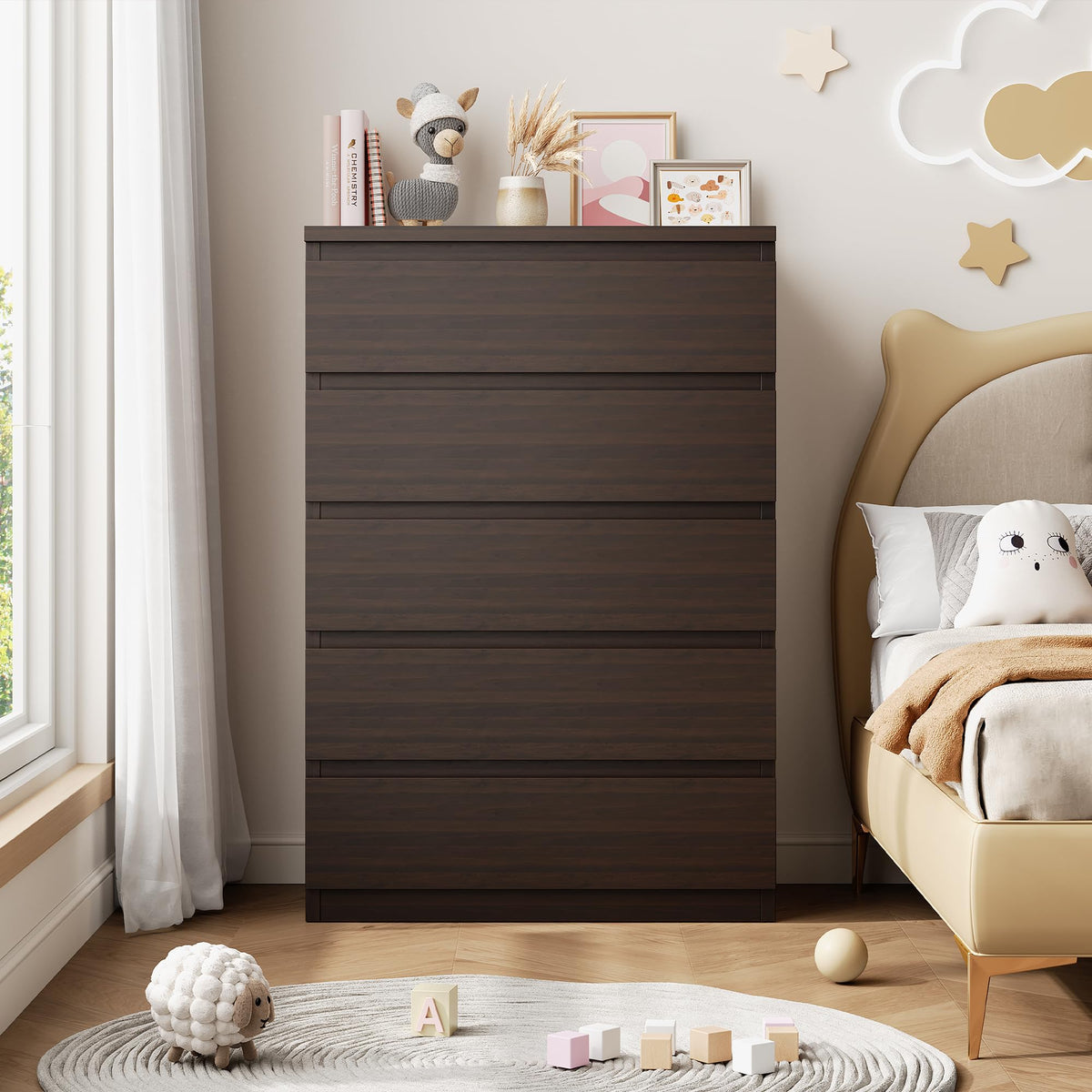 5 Drawer Dresser C907
