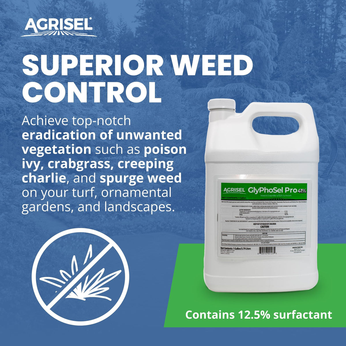 128 Ounces Weed Killer C6106
