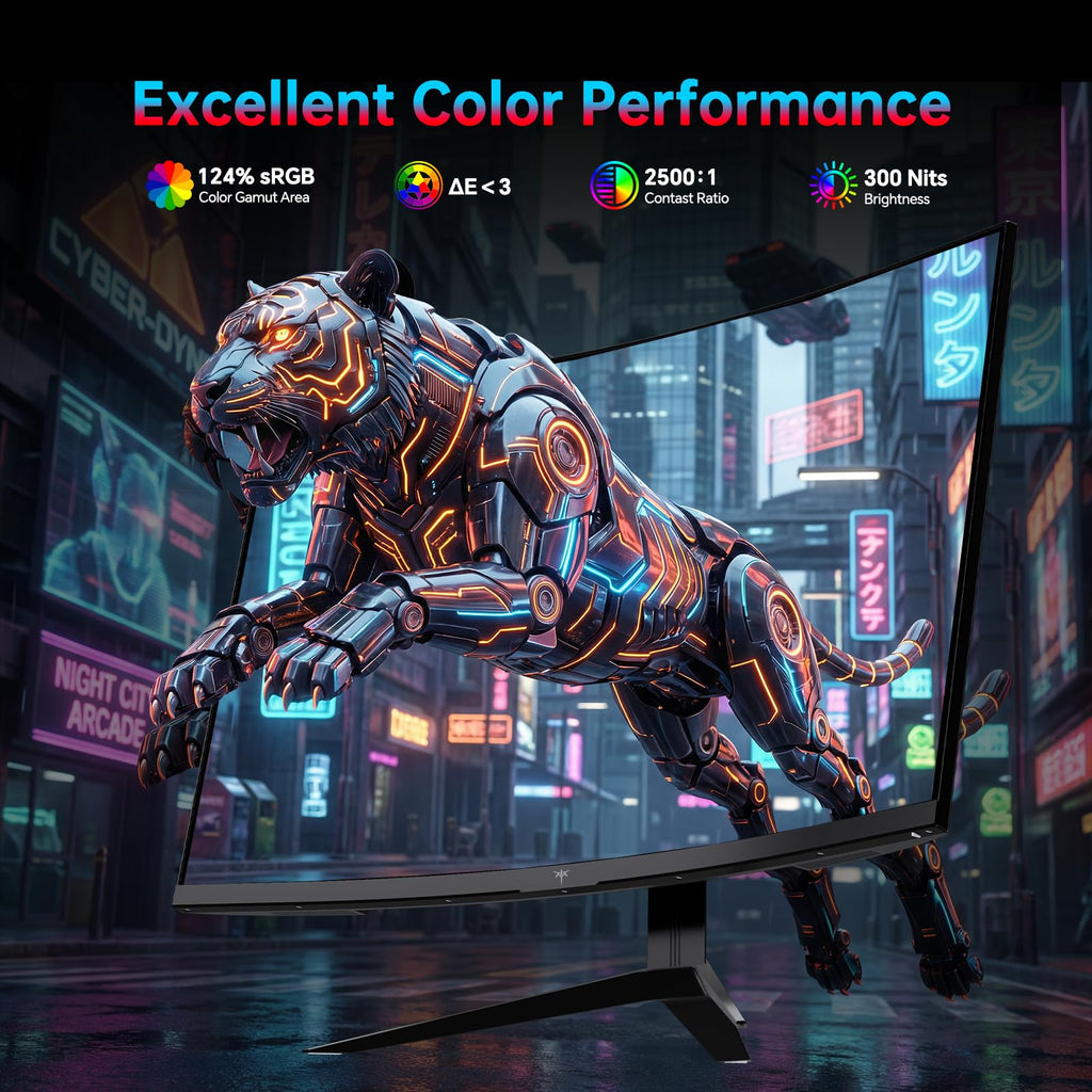 27 Inch 240Hz Curved 2K QHD Gaming Monitor G6620