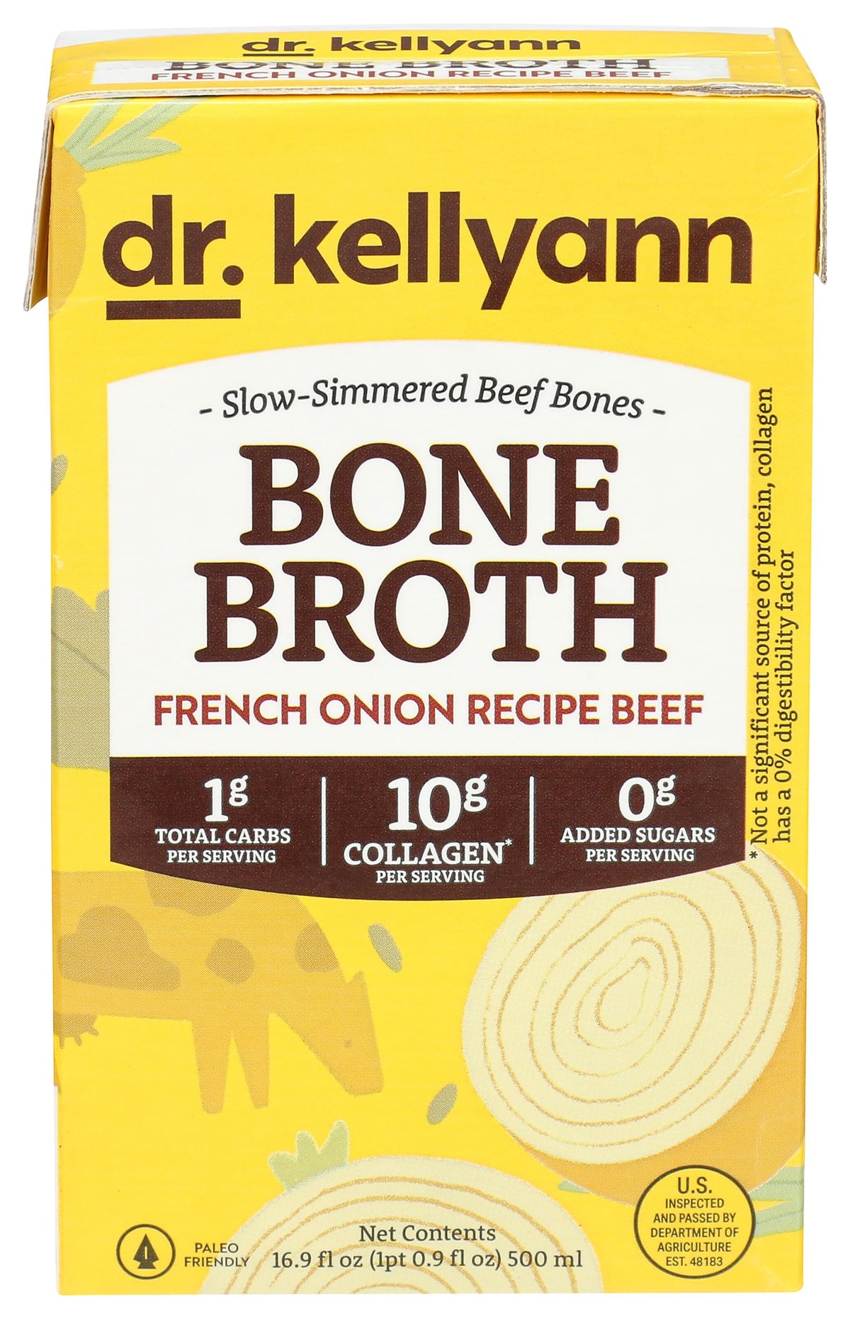 French Onion Bone Broth 16.9 Ounce A77036
