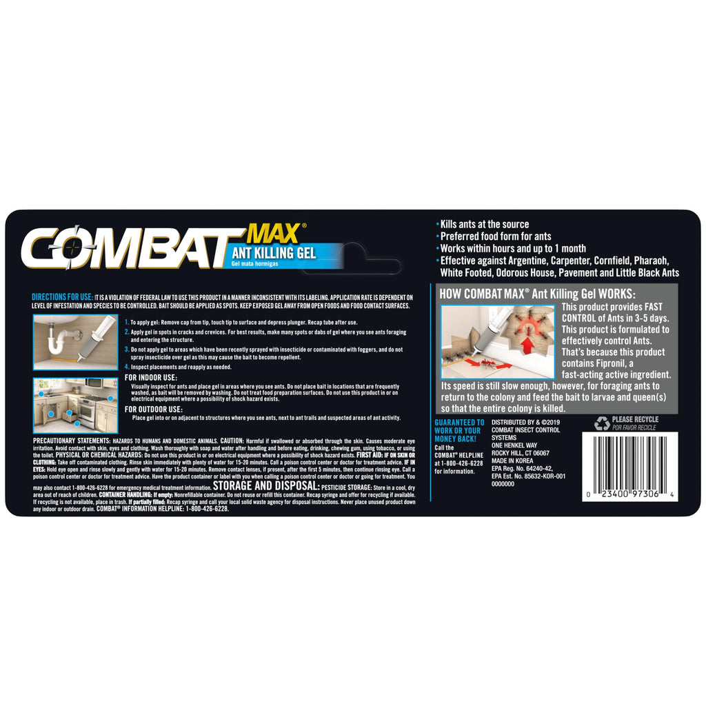 Combat Ant Killing Gel, 27 Gram B784