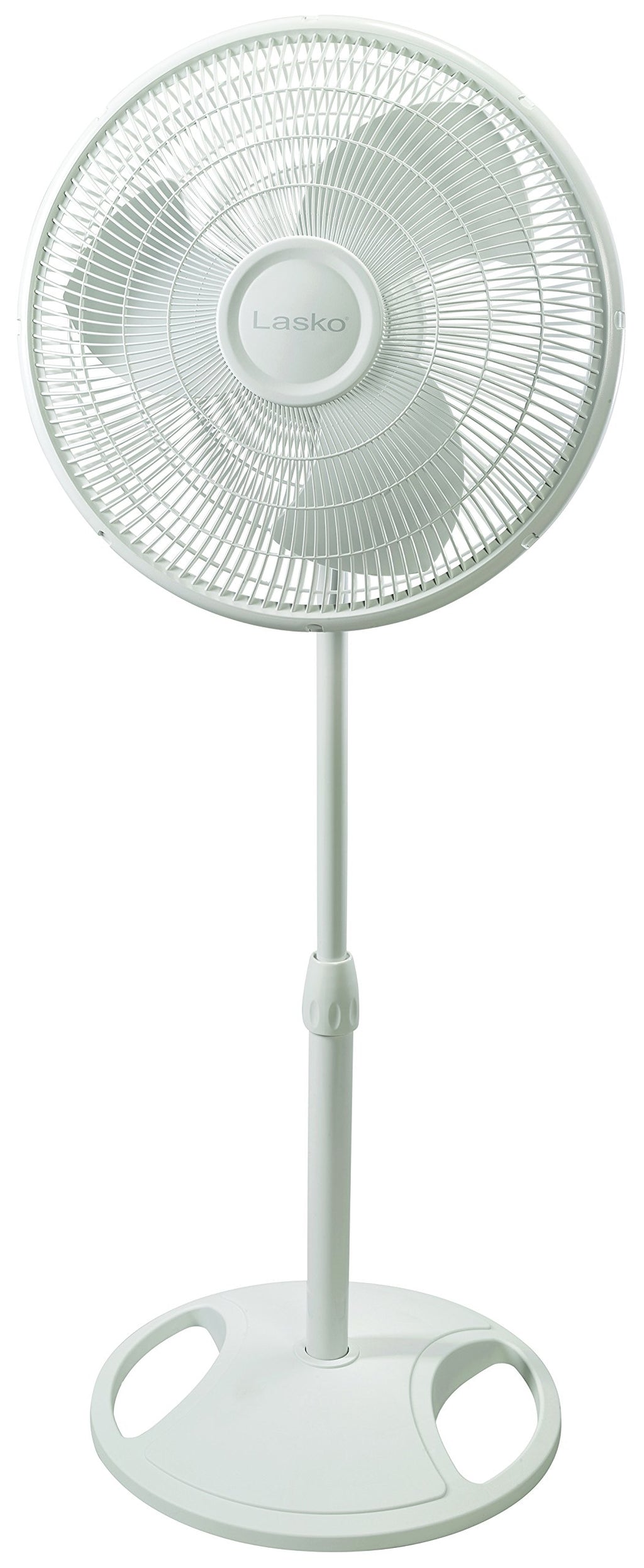 White 16 Inch and Black 18 Inch Oscillating Pedestal Stand Fans K63651