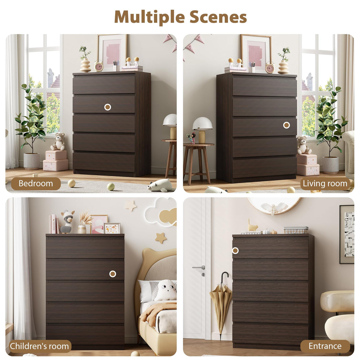 5 Drawer Dresser C907