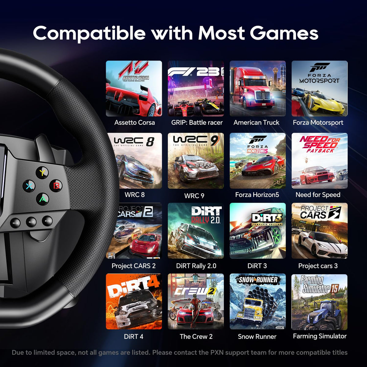 Gaming Steering Wheel F798408