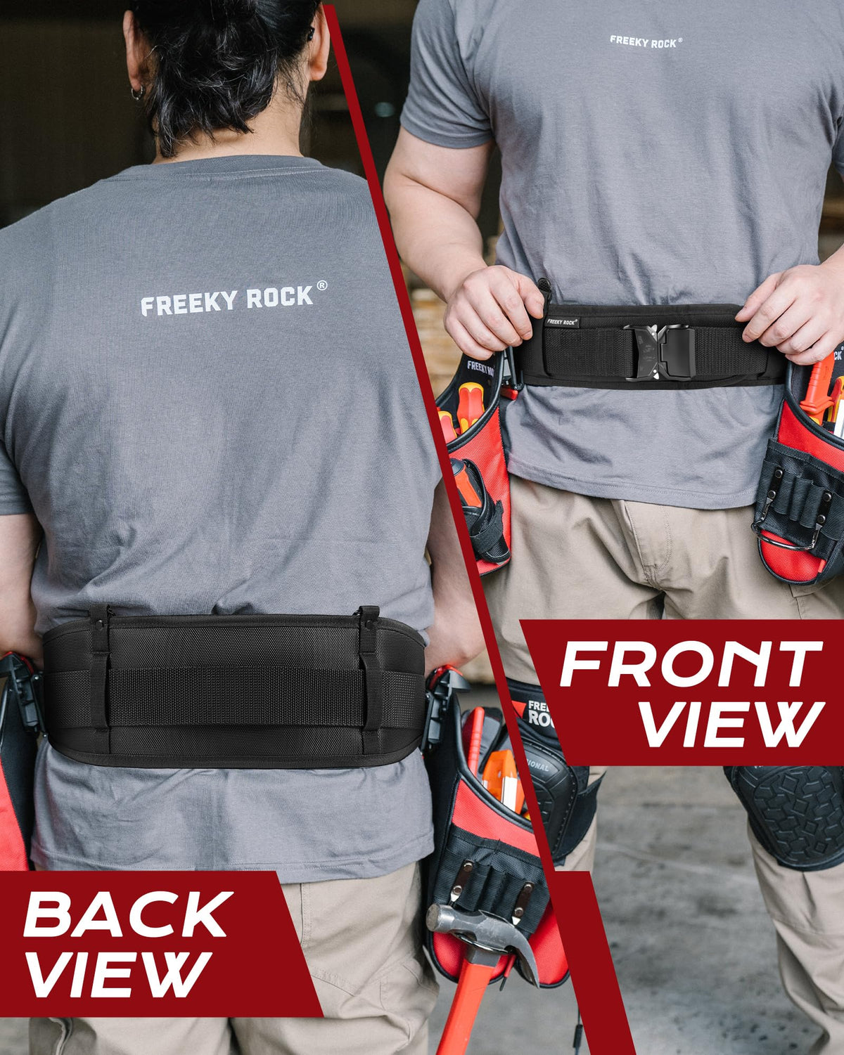 Padded Tool Belt with D Ring O2511