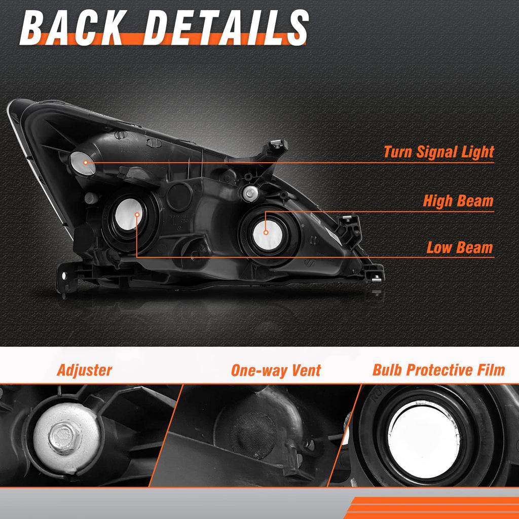 2003-2007 Honda Accord Headlights X563150