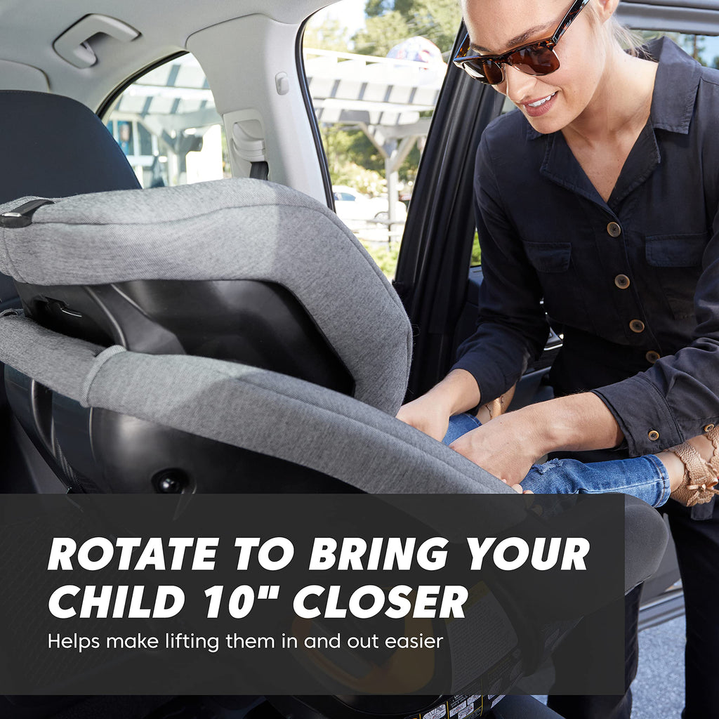 Convertible Rotating Car Seat Onyx Black B43208
