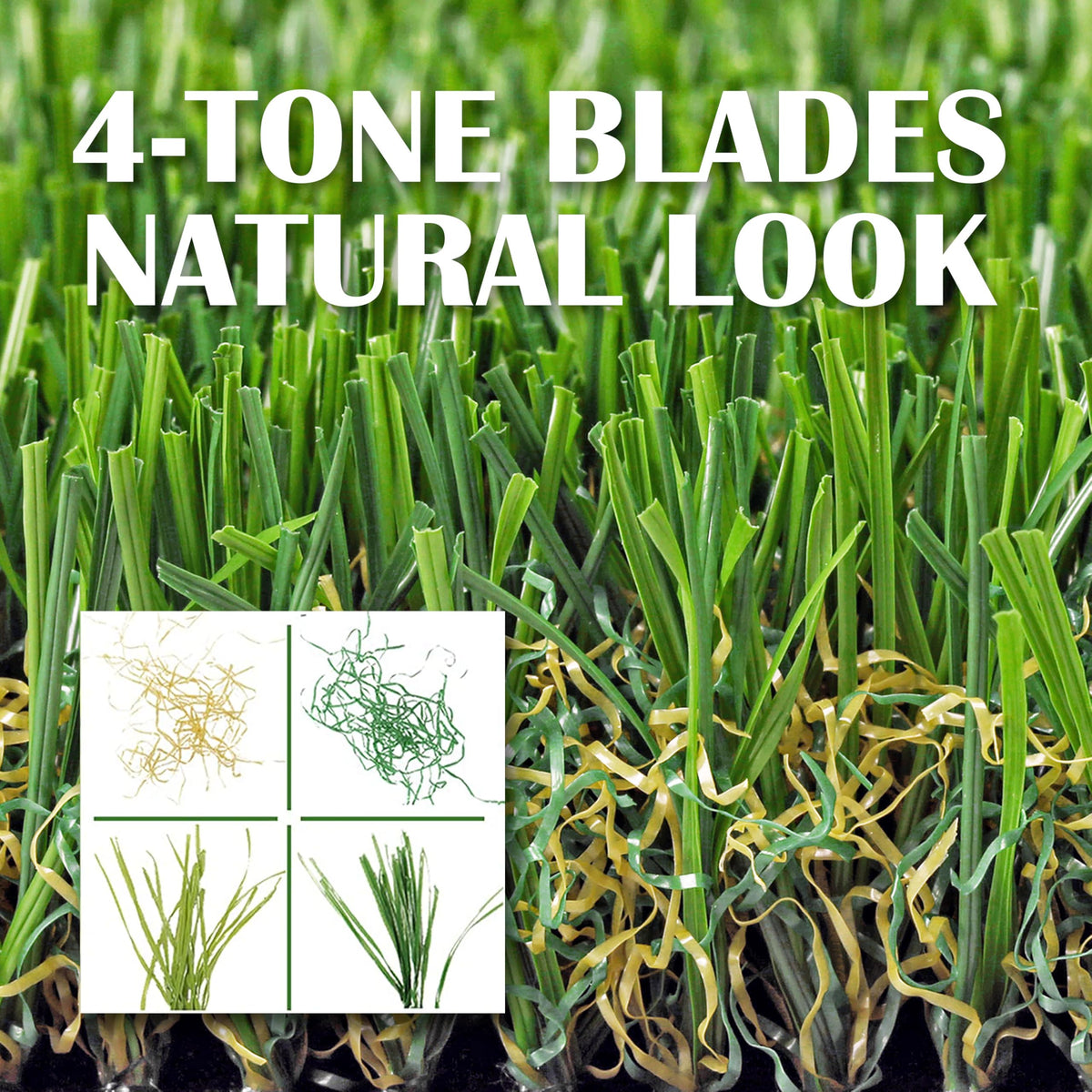 Indoor Fake Grass Pad with Tray W329179