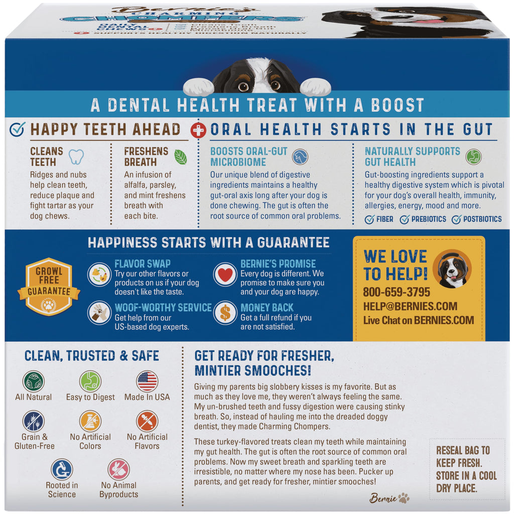 Dog Dental Chews, 24 Ct U2407