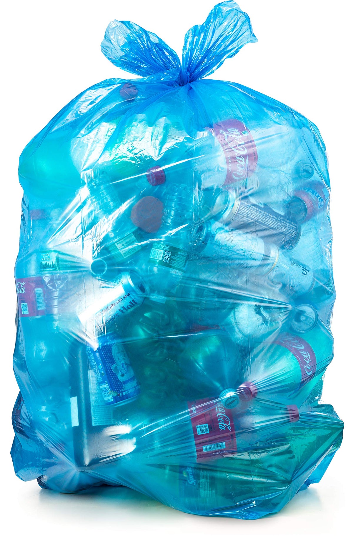 Blue Heavy Duty 33 Gallon Trash Bags 100 Count K4676